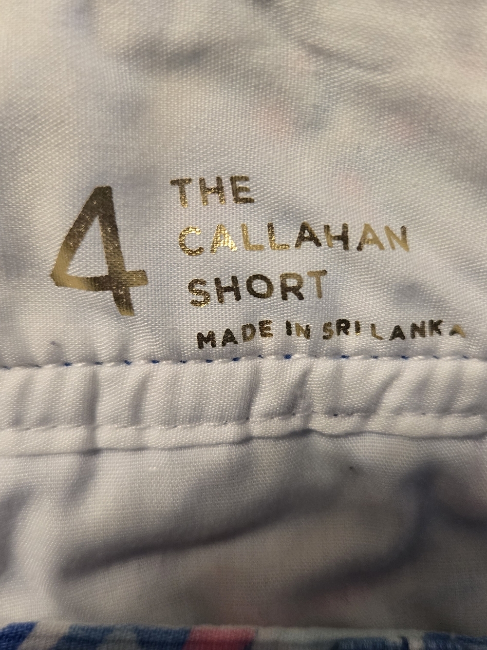 Lilly Pulitzer Callahan Shorts Bay Blue Into the Deep Size 4 - Picture 4 of 6